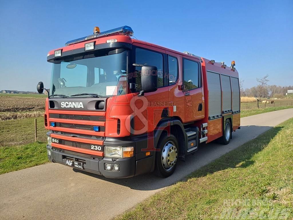 Scania 94 D - Brandweer, Firetruck, Feuerwehr Ugunsdzēšamā tehnika