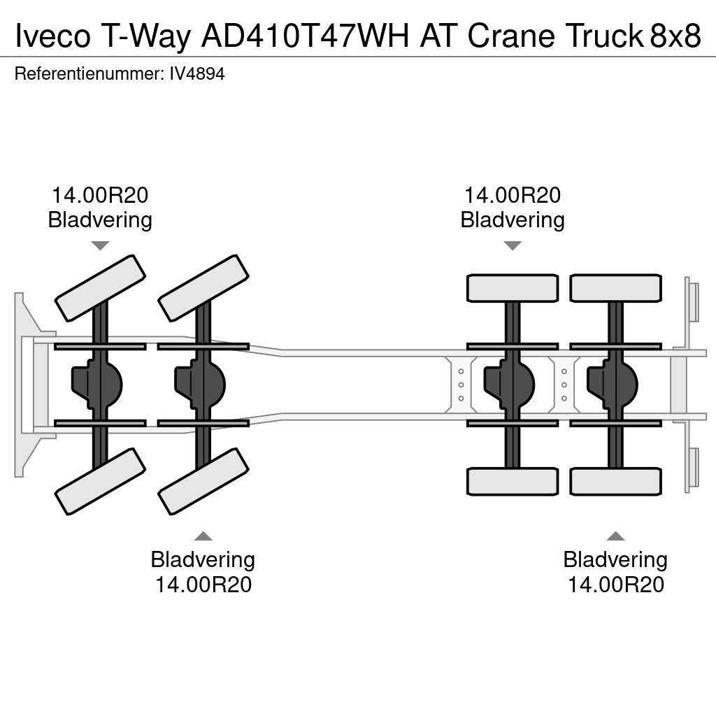 Iveco T-Way AD410T47WH AT Crane Truck Visurgājēji celtņi