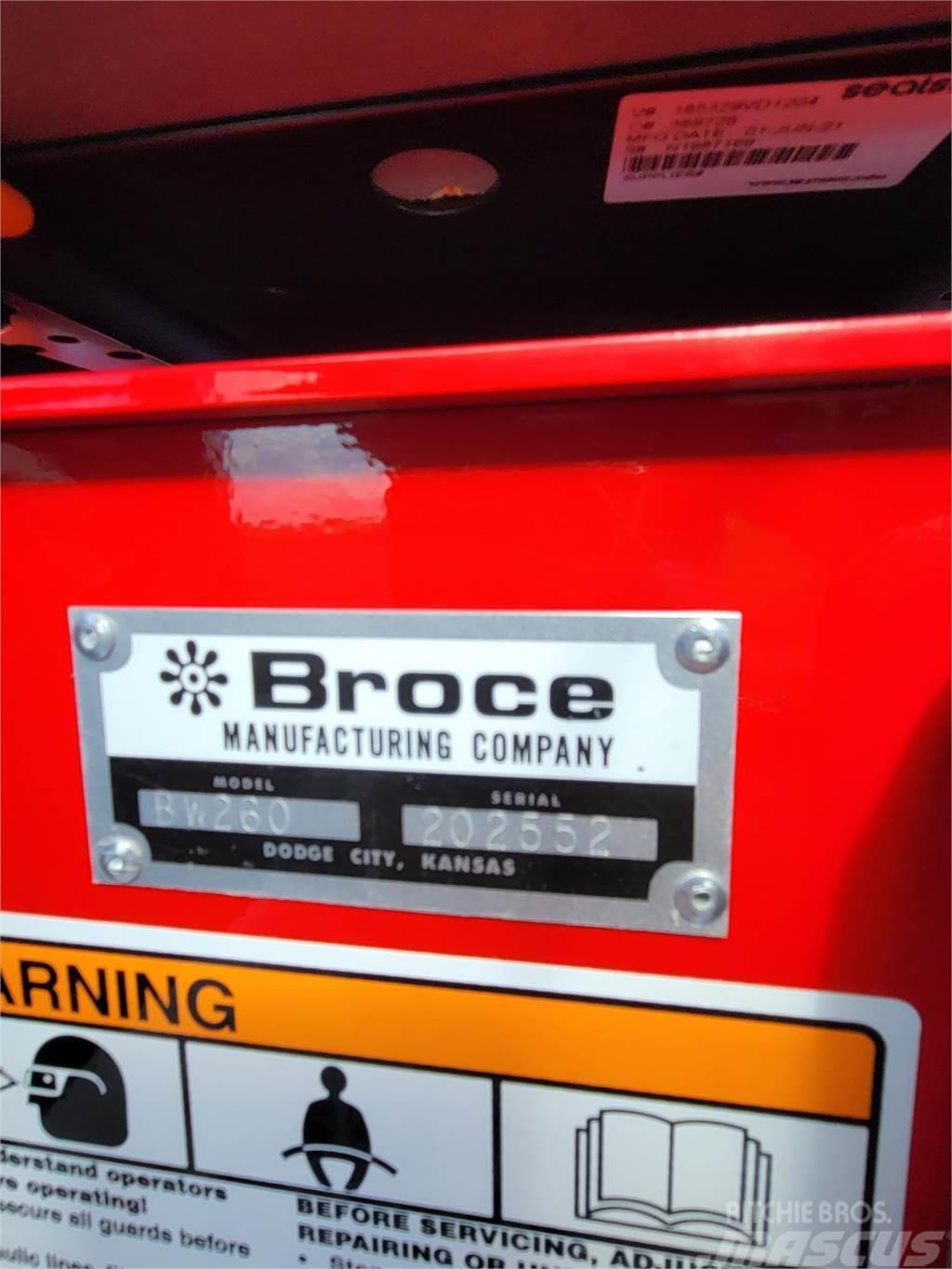 Broce BW260 Ielu tīrīšanas mašīnas