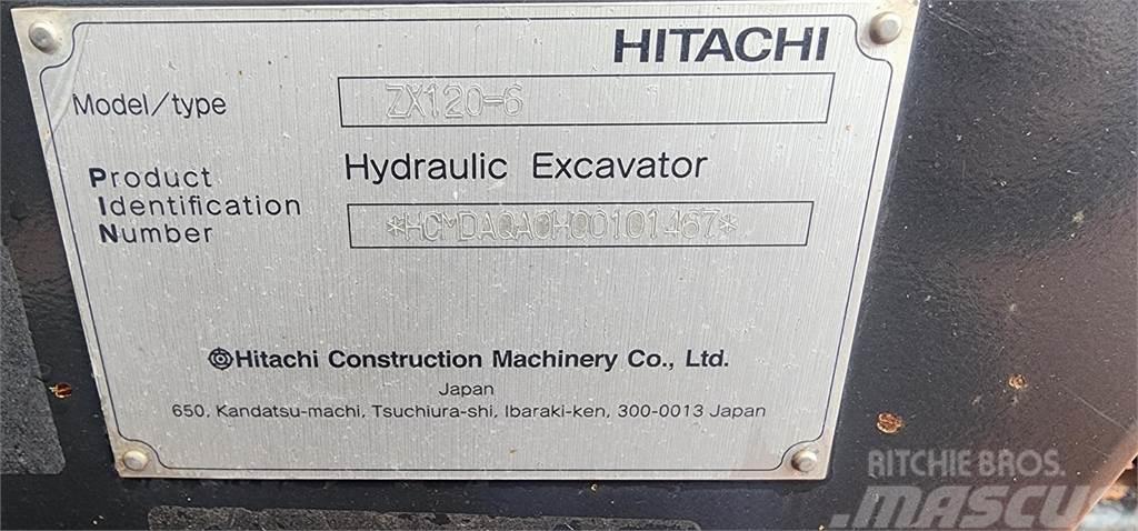 Hitachi ZX120-6 Kāpurķēžu ekskavatori