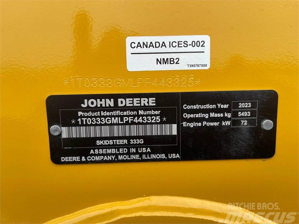 John Deere 333G Mežizstrādes mulčeri