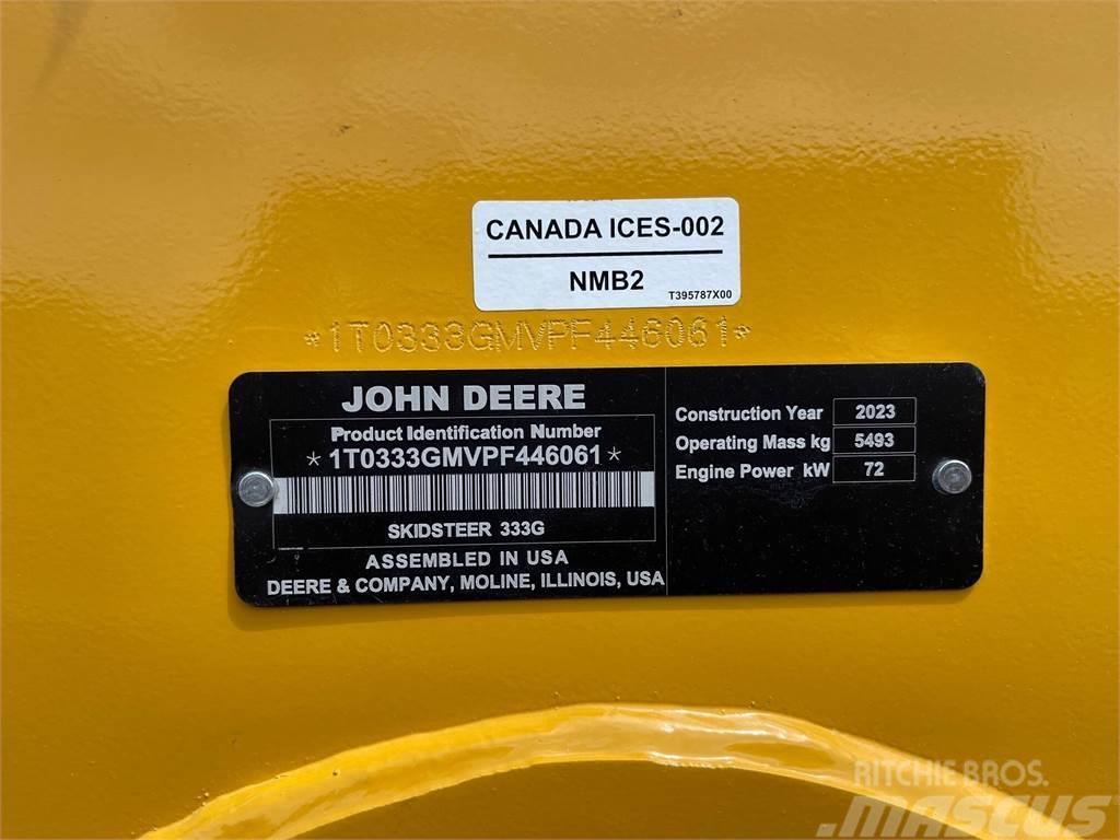 John Deere 333G Lietoti riteņu kompaktiekrāvēji