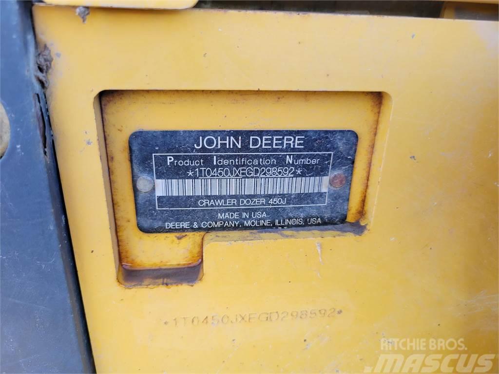 John Deere 450J LGP Kāpurķēžu buldozeri