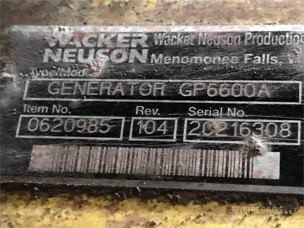 Wacker Neuson GP6600A Citi ģeneratori