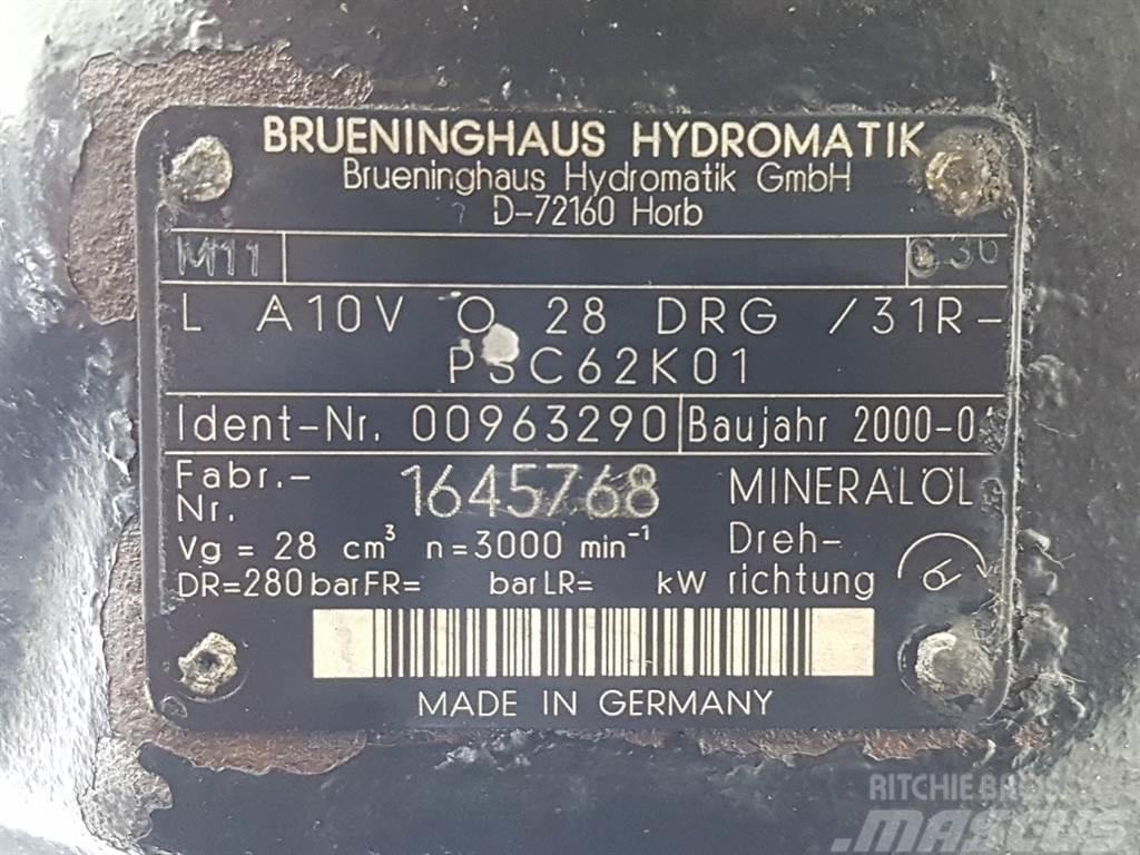 Brueninghaus Hydromatik AL A10VO28DRG/31R-PSC62K01-Load sensing pump Hidraulika