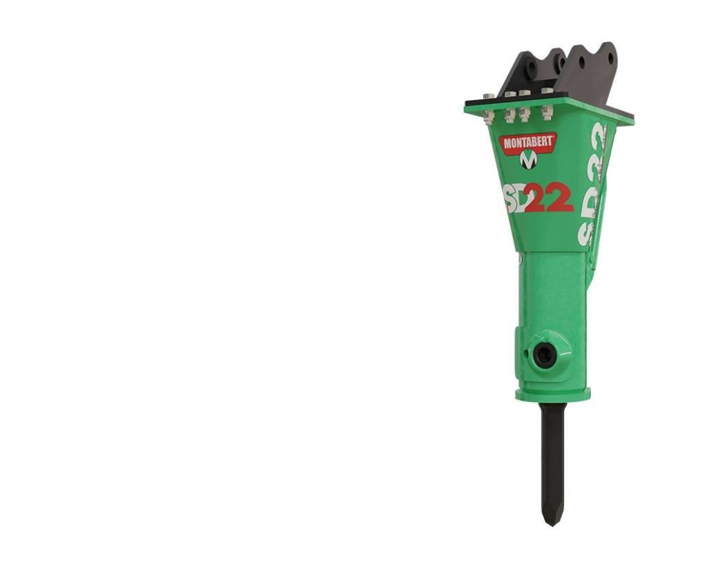 Montabert SD22 Hydraulikhammer für Minibagger 2,2 - 5,3 t Hidrauliskie pāļu āmuri