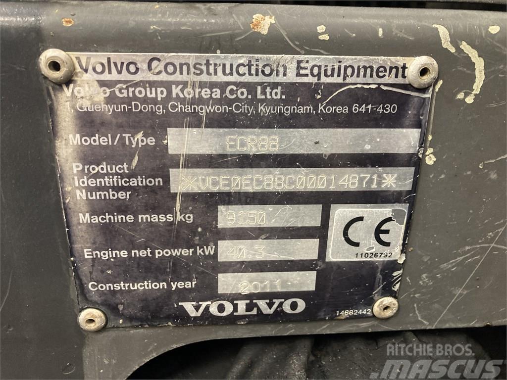 Volvo ECR 88 Vidēja lieluma ekskavatori 7 t - 12 t
