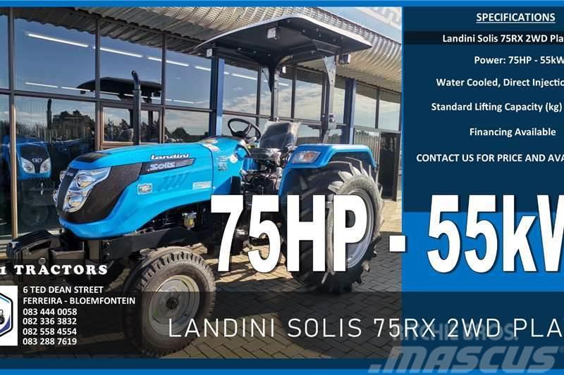 Landini SOLIS 75RX 2WD PLATFORM Traktori