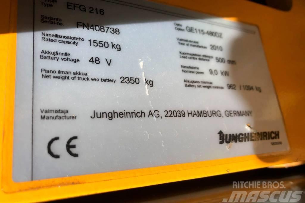 Jungheinrich EFG 216 Elektriskie iekrāvēji