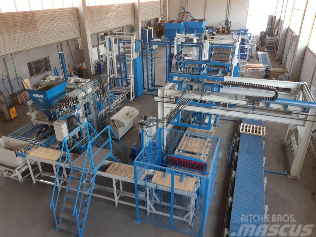 Metalika Concrete Block Manufacturing Plant (Line) Akmens/betona mašīnas