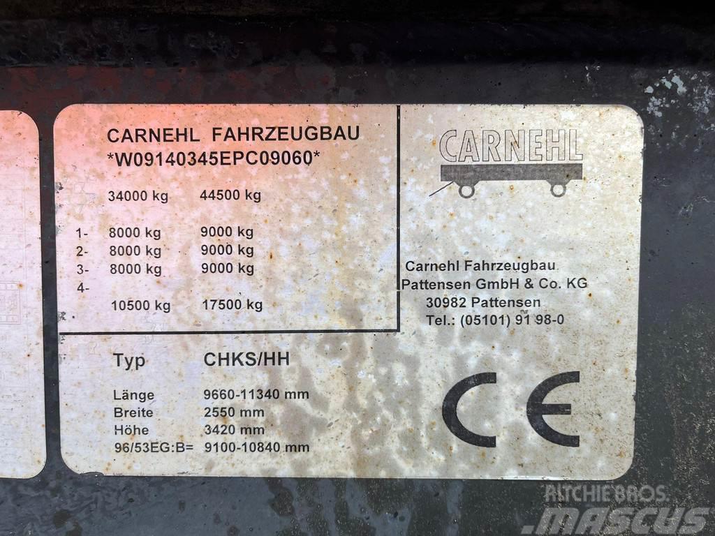 Carnehl CHKS/HH BOX L=7900 mm Piekabes pašizgāzēji