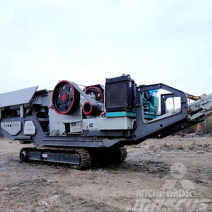 Liming YG935E69L Crawler type Mobile Crushing Plant Rūpnīcas