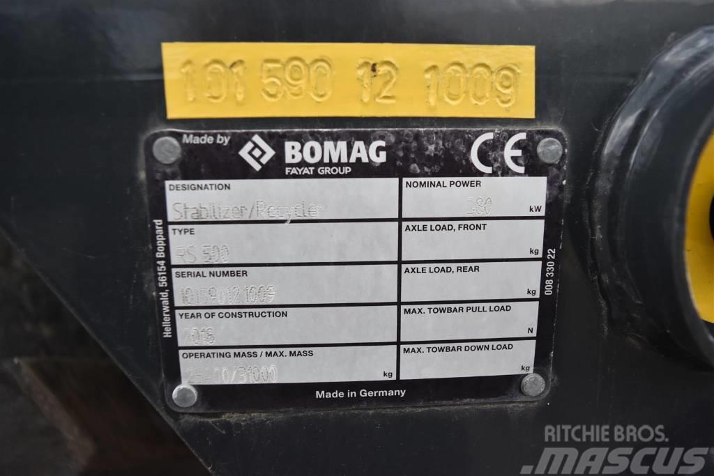BOMAG RS 500 Asfalta savācējs