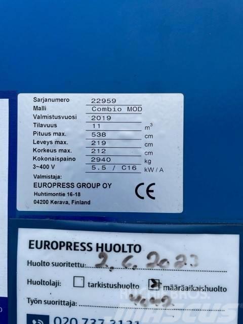 Europress Combio MOD 10 Atkritumu kompresori