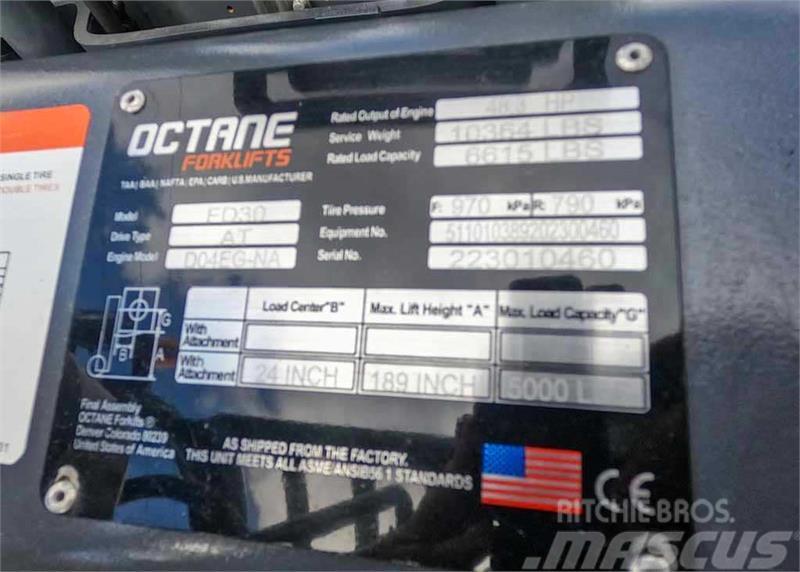 Octane FD30S Autokrāvēji - citi