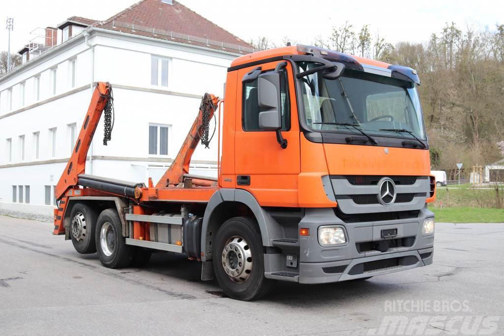 Mercedes-Benz Actros 2541 MP3 E5 6x2 Retarder AHK Lift Lenk Kabeļu pacēlājs nomontējamām kravas mašīnām