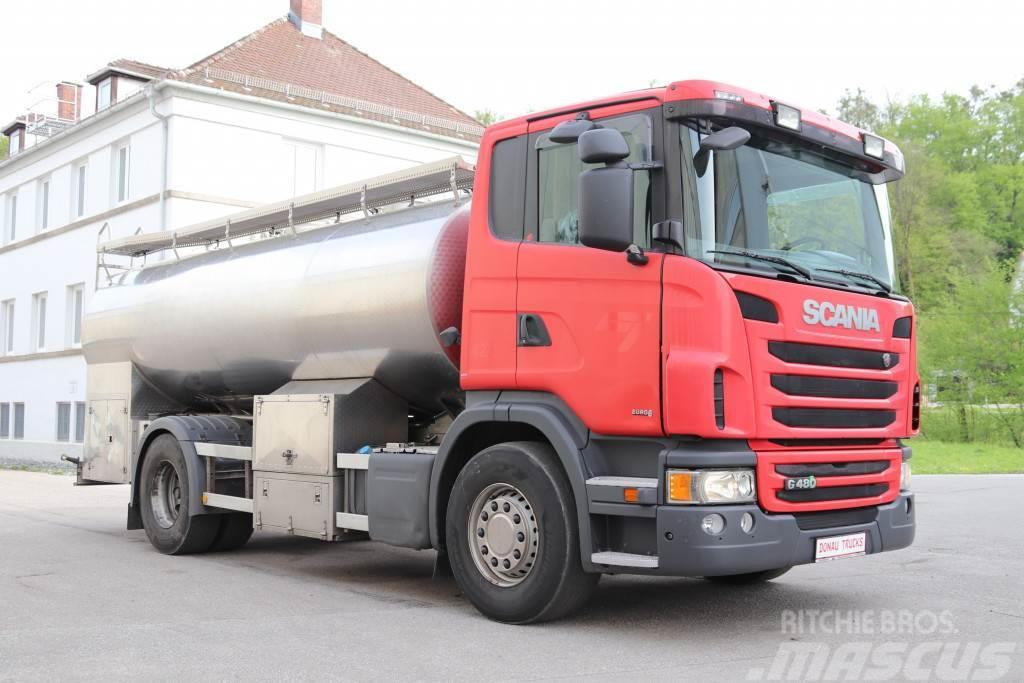 Scania G480 E6 Milch Isoliert 11.000L 3 Kammern Pumpe Autocisterna