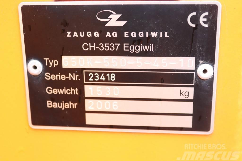  Zaugg G50K-550-5-45-10 Schneepflug 5,50m breit Citi