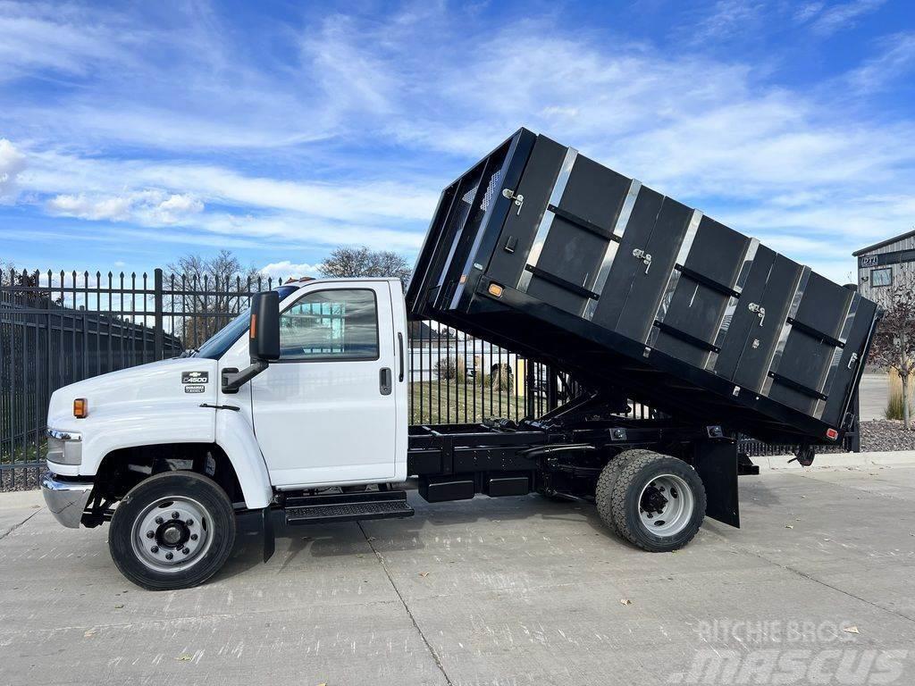 Chevrolet C4500 12' Flatbed Dump Truck (ONLY 3,892 Miles) Pašizgāzējs