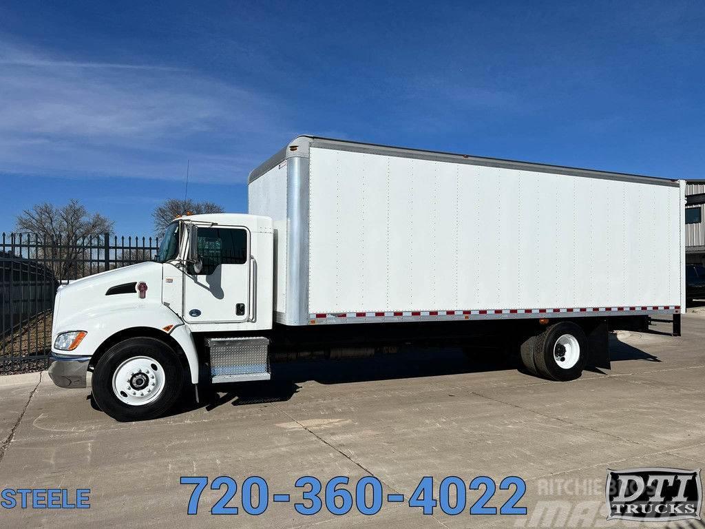 Kenworth T270 26' Box Truck With Curb Side Door Furgons