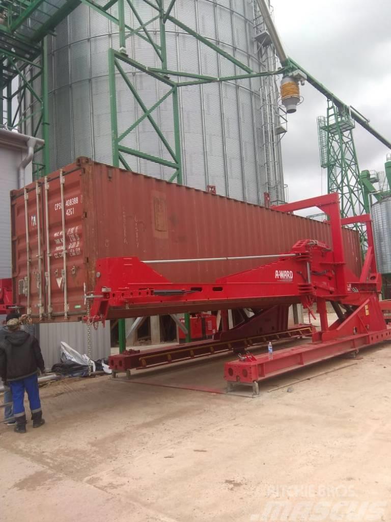 A-Ward Container UNLOADER - Unloading of bulk material Ostas materiālu celšanas aprīkojums