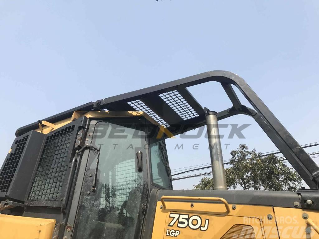 Bedrock Screens & Sweeps for John Deere 750J 750J LGP Cits traktoru papildaprīkojums