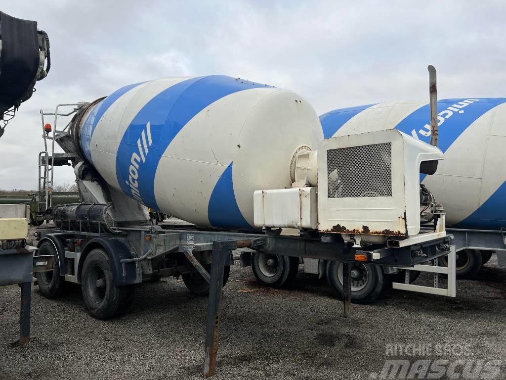  MTDK Semi trailer Concrete mixer Citas piekabes