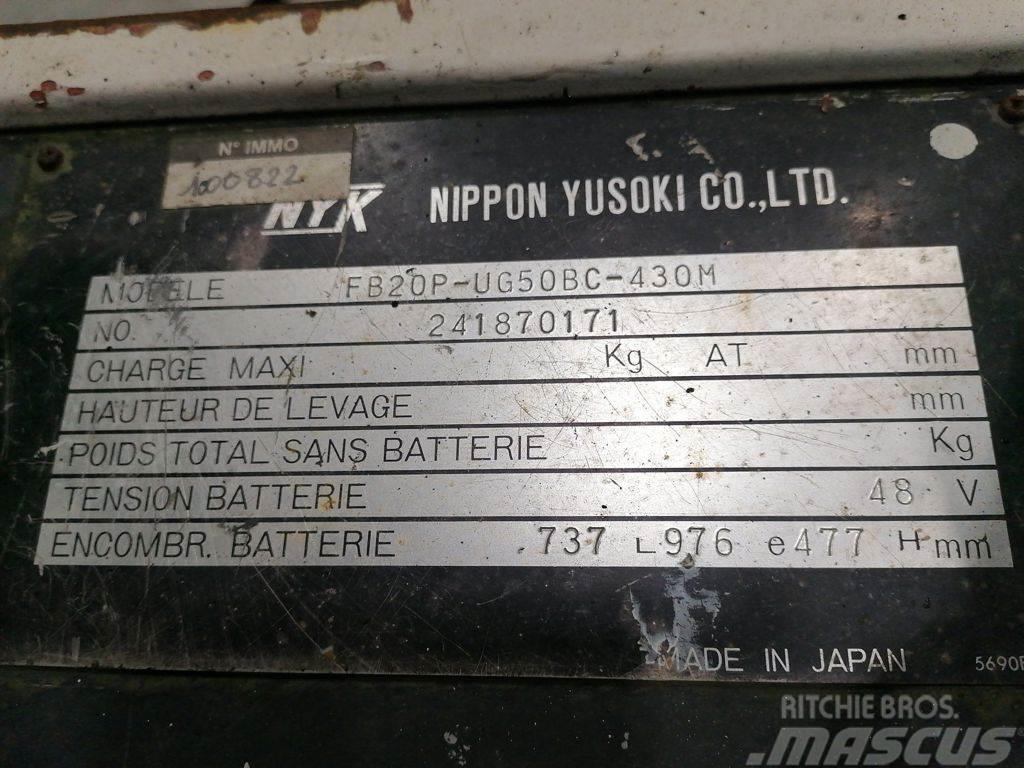 NYK FB20P-UG50BC-430M Elektriskie iekrāvēji