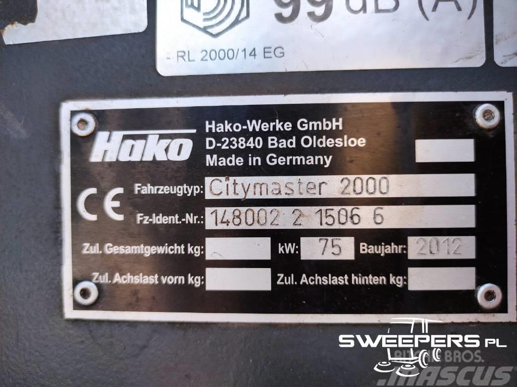Hako Citymaster 2000 Ielu tīrīšanas mašīnas