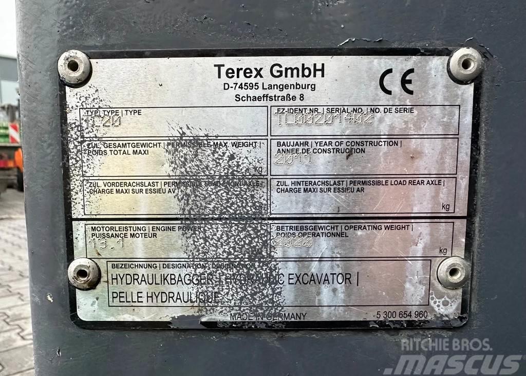 Terex TC20 Mini ekskavatori < 7 t