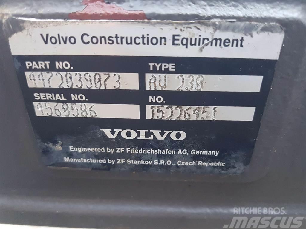 Volvo L30G-VOE15226451-ZF AV-230-Axle/Achse/As Asis
