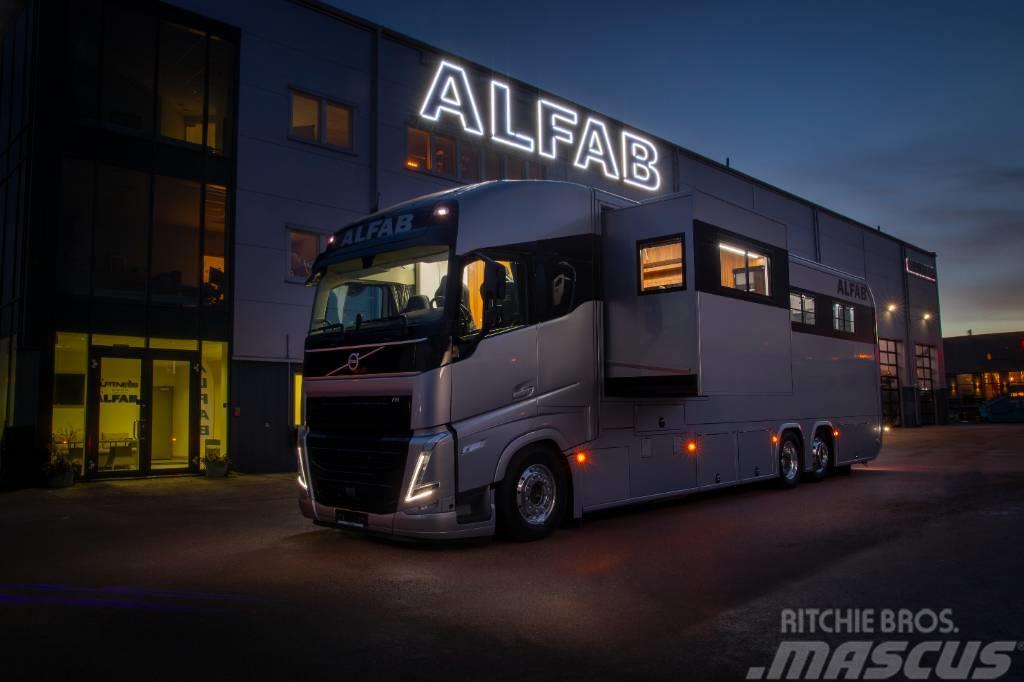 Volvo FH500 ALFAB Limited Edition hästlastbil Dzīvnieku pārvadāšanas transports