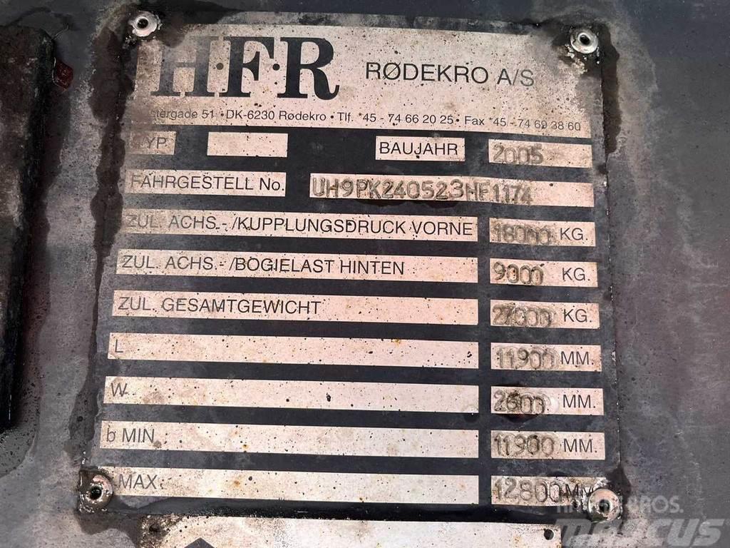 HFR PK-24 SL200e / BOX L=10730 mm Treileri ar ar temperatūras kontroli