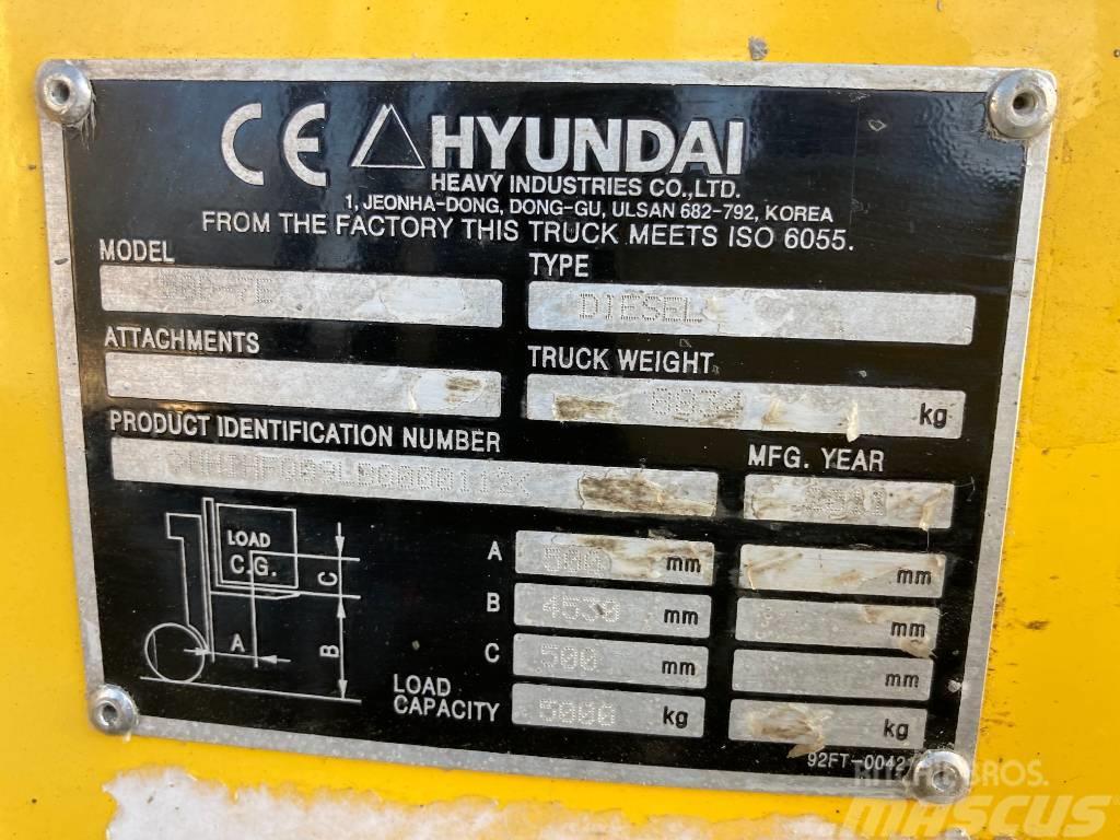 Hyundai 50 D-7 E Tehnika ar dīzeļa dzinēju
