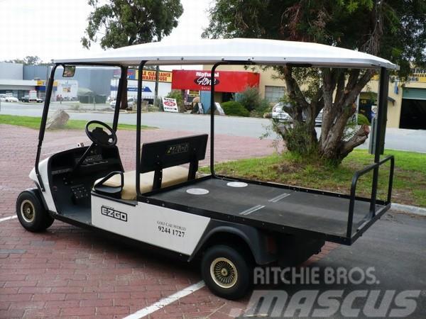 EZGO Rental 2-seater LWB Utility Golfa karti