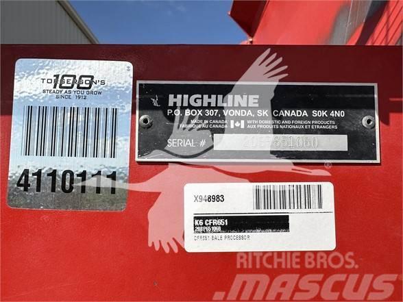 Highline CFR651 Cits lopbarības novācēju, kombainu aprīkojums