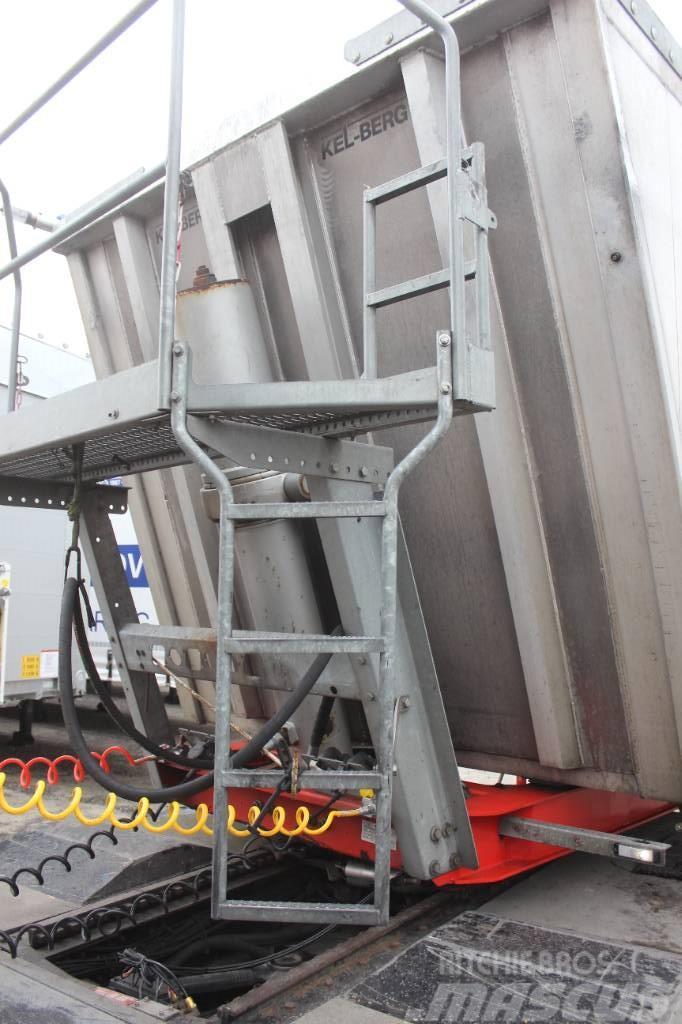 Kel-Berg 60 m3 tip trailer - plast bund Piekabes pašizgāzēji