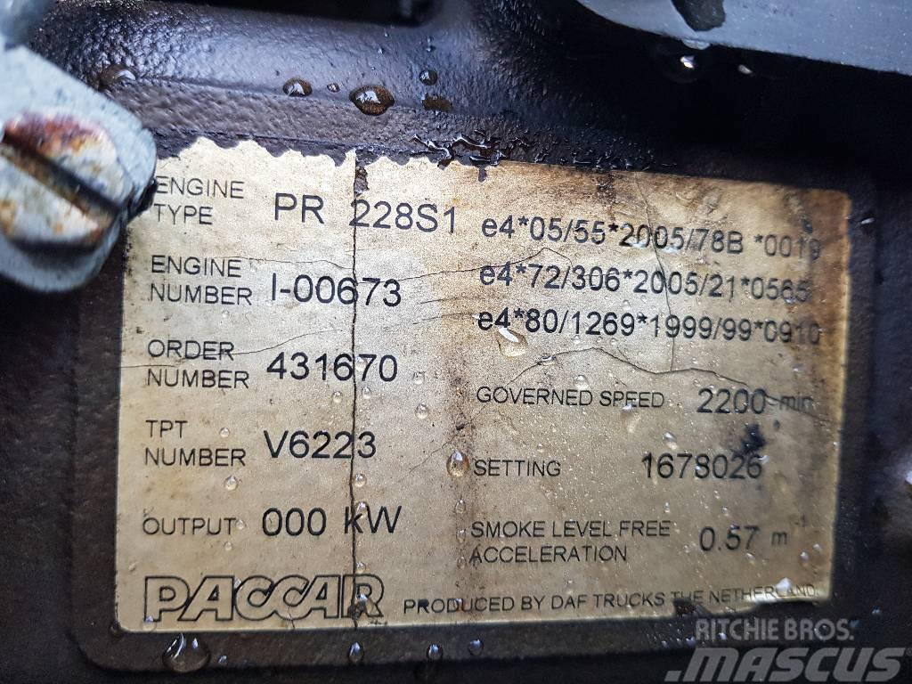 Paccar PR228S1 Dzinēji