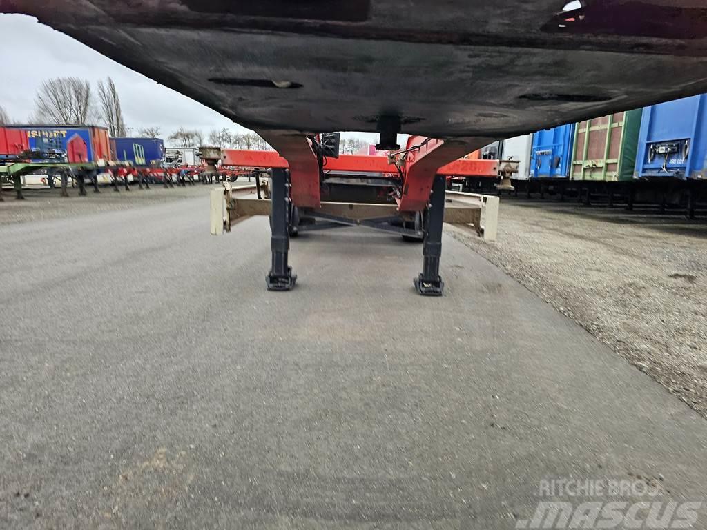 Krone SD 27 | 3 axle container chassis | 4740 kg | Saf D Konteinertreileri