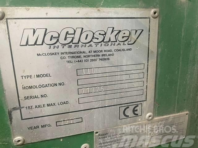 McCloskey J40 Mobilie drupinātāji