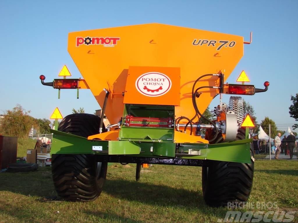 Pomot UPR 7 T fertilizer and lime spreader Minerālmēslu izkliedētāji