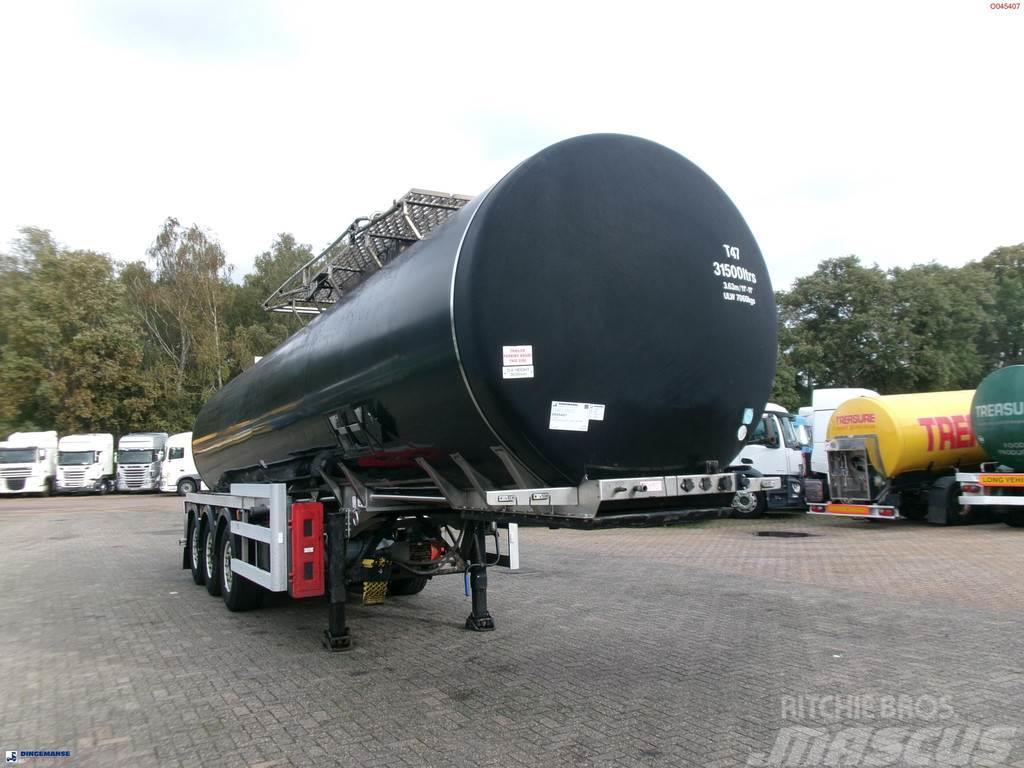 Crossland Bitumen tank inox 33 m3 / 1 comp + compressor + AD Autocisternas