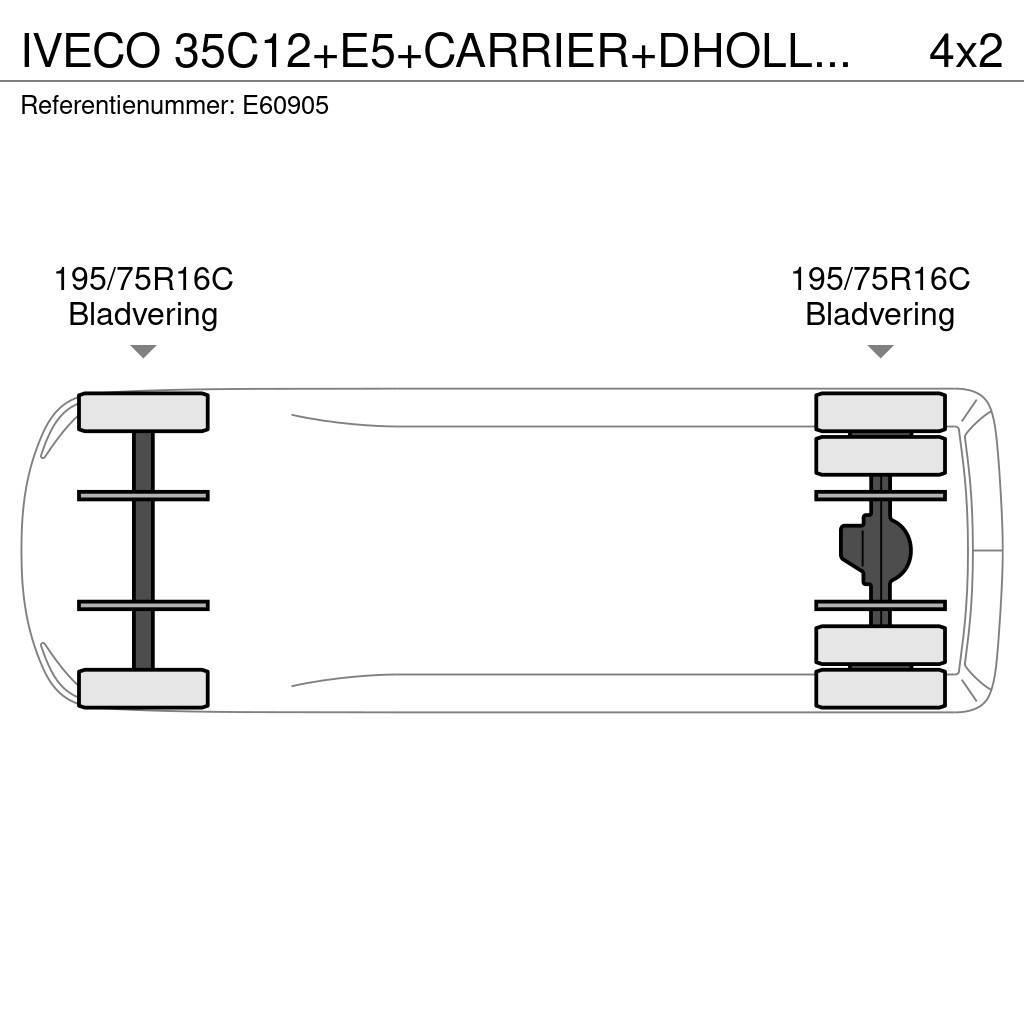 Iveco 35C12+E5+CARRIER+DHOLLANDIA Refrižerators