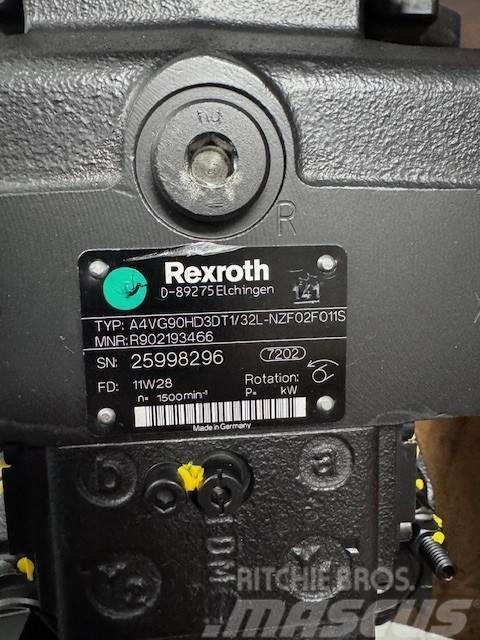 Rexroth A4VG90HD3DT1/32L-NZF02F011S Hidraulika