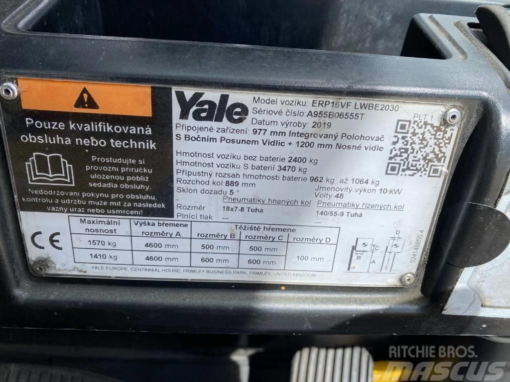 Yale ERP16VFLWB Elektriskie iekrāvēji