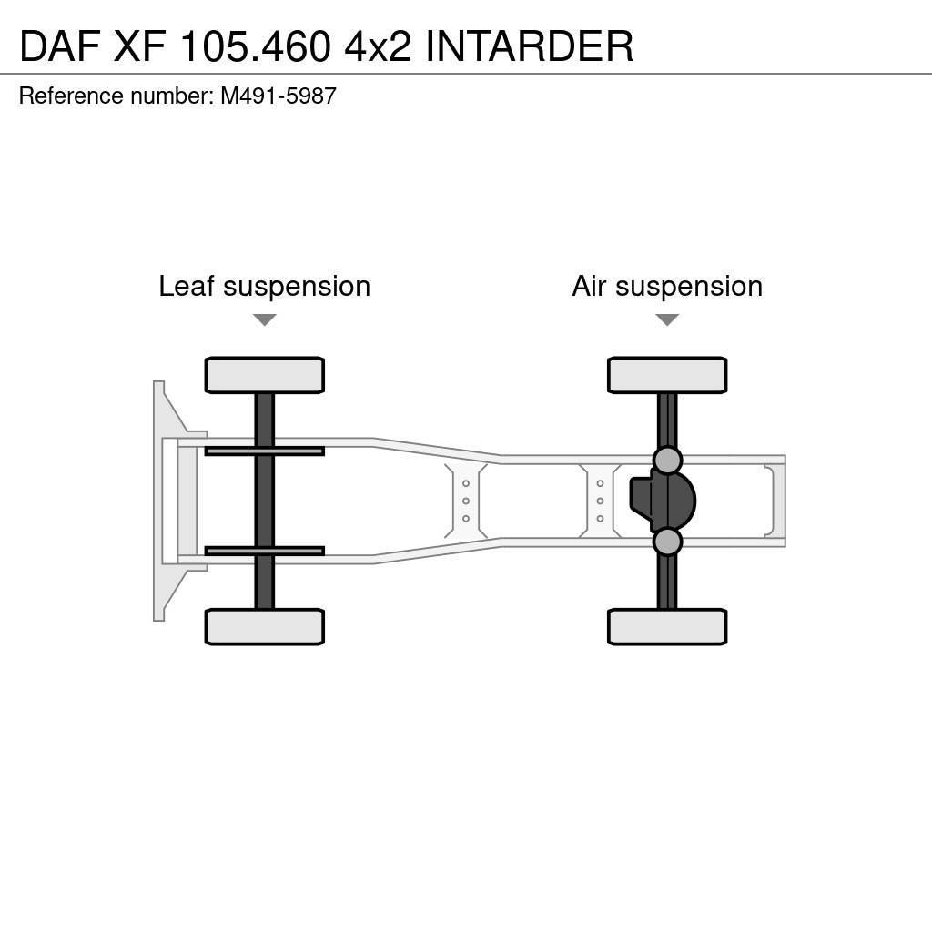 DAF XF 105.460 4x2 INTARDER Vilcēji