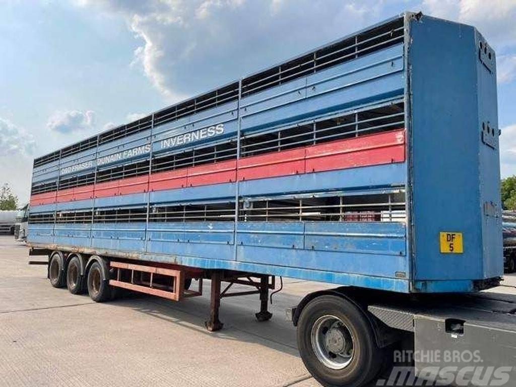  HOUGHTON LIVESTOCK TRAILER Dzīvnieku transportēšanas piekabes