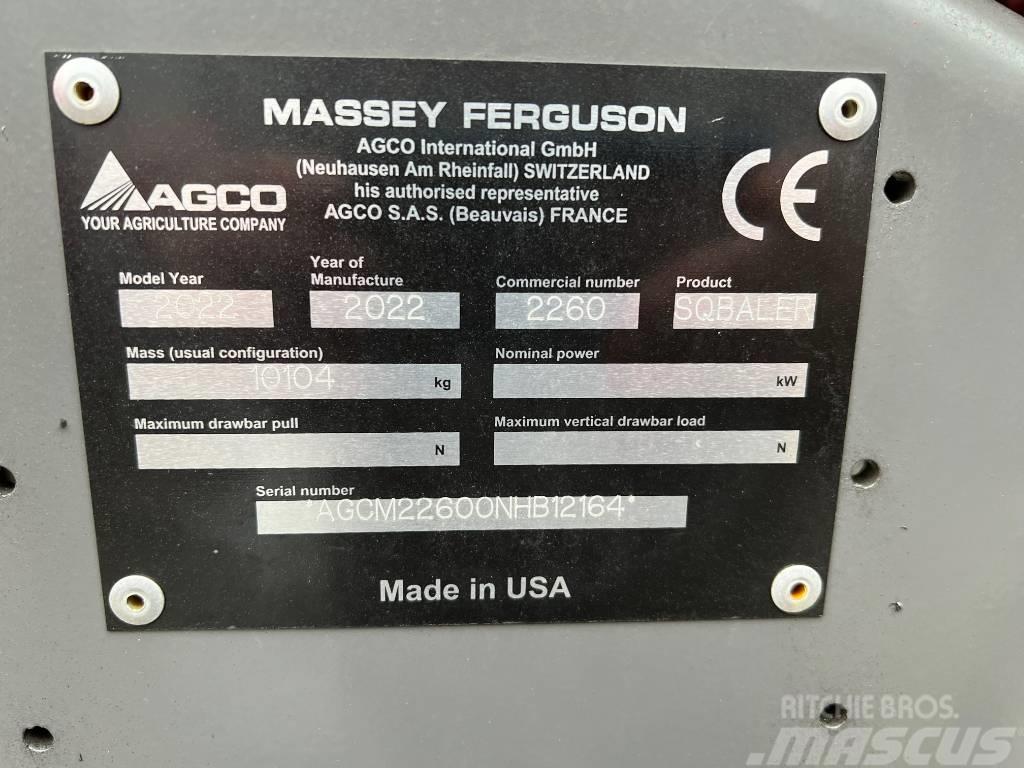 Massey Ferguson 2260 Ķīpu preses