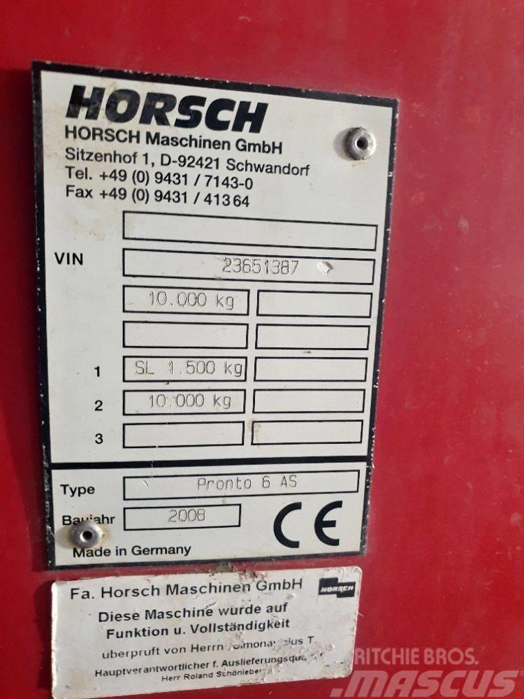 Horsch Horsch Pronto 6 AS s PPF + Horsch Maistro 8 RC Sējmašīnas
