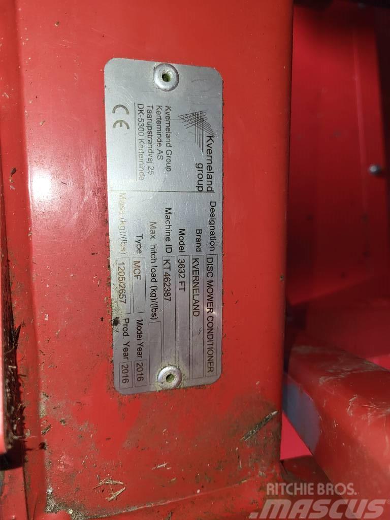 Kverneland 3632 FT Pļaujmašīnas ar kondicionieri